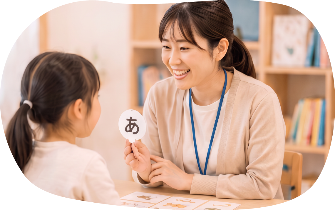 言語聴覚士(ST)の写真。